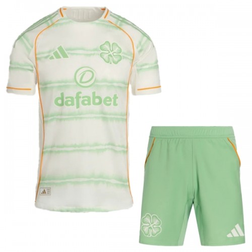 Günstige Fußballtrikots Celtic Glasgow FC Kinder 3rd trikot 2025-26 Kurzarm Günstige Fußballtrikots Celtic Glasgow FC Kinder 3rd trikot 2025-26 Kurzarm